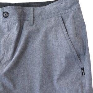 O’Neill Hybrid Gray Shorts Size 38 Surf Skate Coastal Casual Activewear